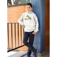 thumbnail image 2 of Dino And Text Hoodie Juniors -Image by Shutterstock,  x-Large, 2 of 4
