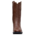 thumbnail image 4 of Blikcon Unisex Kids Boys Girls Cowboy Boots Classic Western Boots (Color: Brown, Size: 11 Littler Kids), 4 of 9