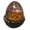 Gold, variant on Mskk Glowing Resin Dragon Egg Desktop Figurine, Fantasy Cracked Dragon Egg With Warm Light, Mystical Gothic Seasonal Ornament For Table Shelf Tiered Tray Home Halloween Party Display