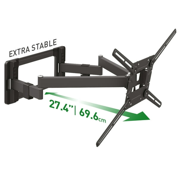 Barkan 40 90 Inch Full Motion 4 Movement Long Dual Arm Flat Curved Tv Wall Mount - Extra Long Arm Full Motion Mount For Tv Barkan 40 90 Inch Full Motion 4 Movement Long Dual Arm Flat Curved Tv Wall Mount - Extra Long Arm Full Motion Mount For Tv