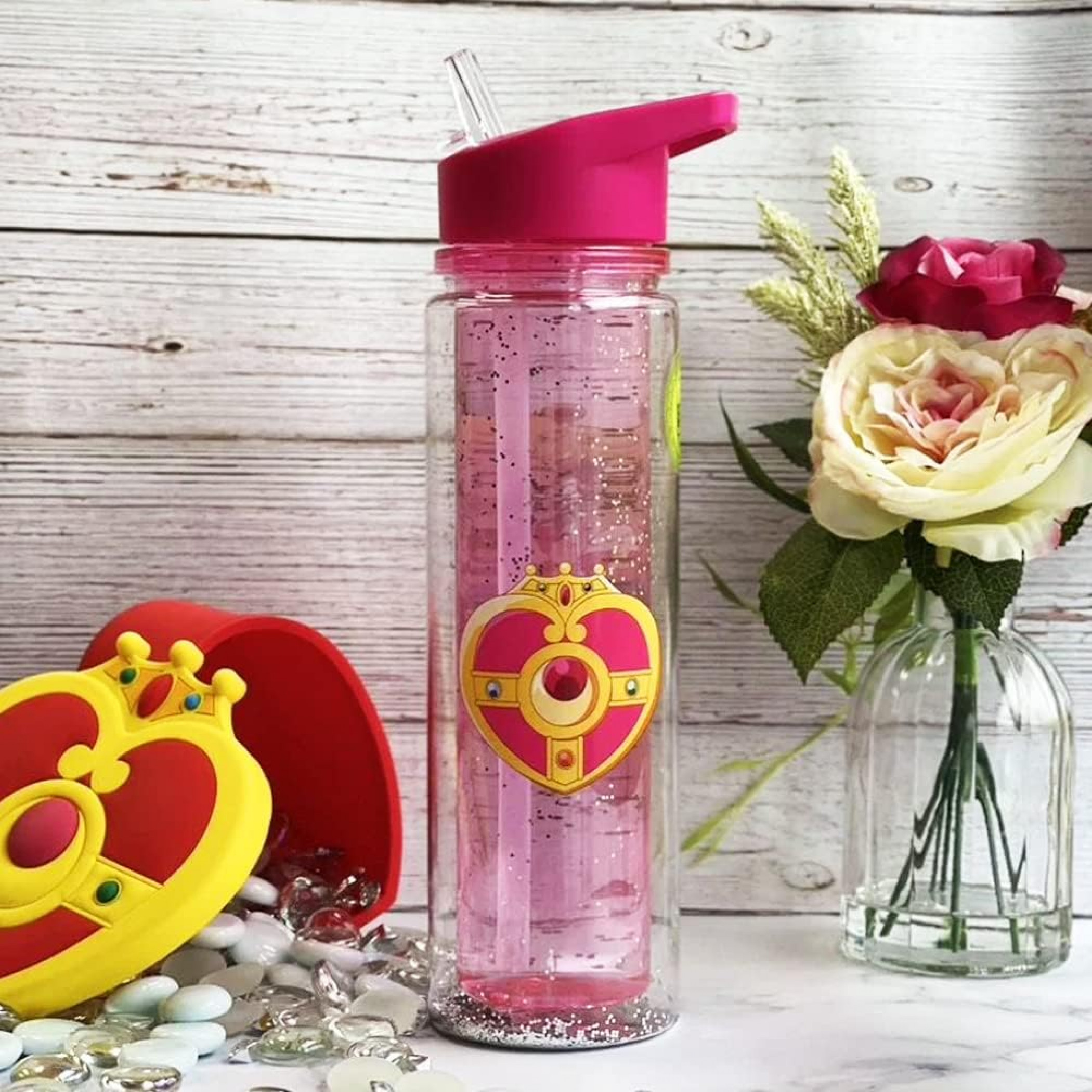 Sailor Moon Crystal 18 Ounce Plastic Water Bottle