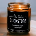 thumbnail image 5 of You Nique Designs Bookstore Candle - Soy Candles for Home, Scented Book Lovers Gifts, Funny Gifts for Women, 9 oz, Presents for Book Lovers Scented Candles (LibraryA), 5 of 7
