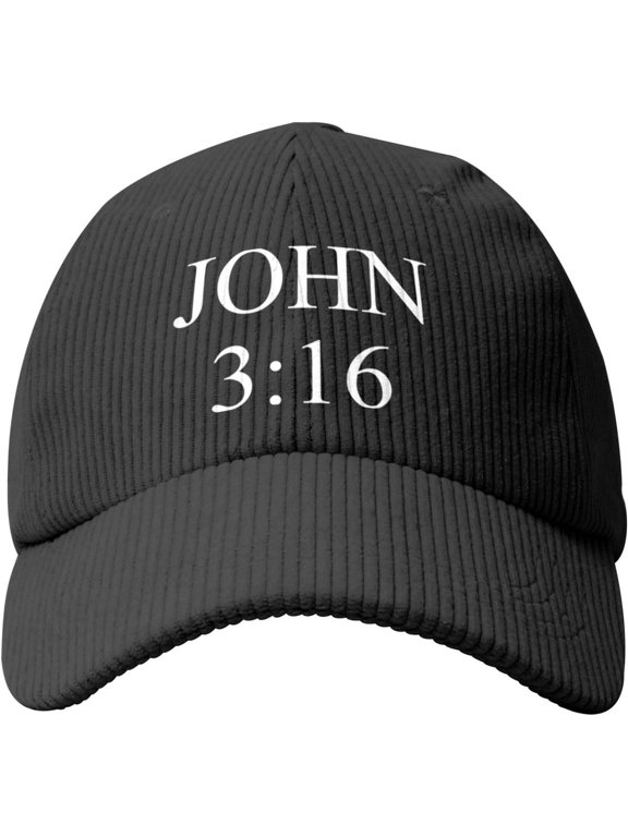 John 3:16 Believer Baseball Cap Summer Sun Hat Gift Women Cowboy Hat Trucker Hat Snapback Hat Men Dad Hat Beige
