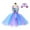 Purple Mermaid, variant on KAWELL Girls Mermaid Tutu Toddler Kids Birthday Party Halloween Princess Costume with Headband