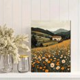 thumbnail image 2 of Qisvanset 12x16 Inch Wildflower Field Landscape Canvas Wall Art, Minimalist Nature Print Rustic Farmhouse Home Decor, 2 of 8