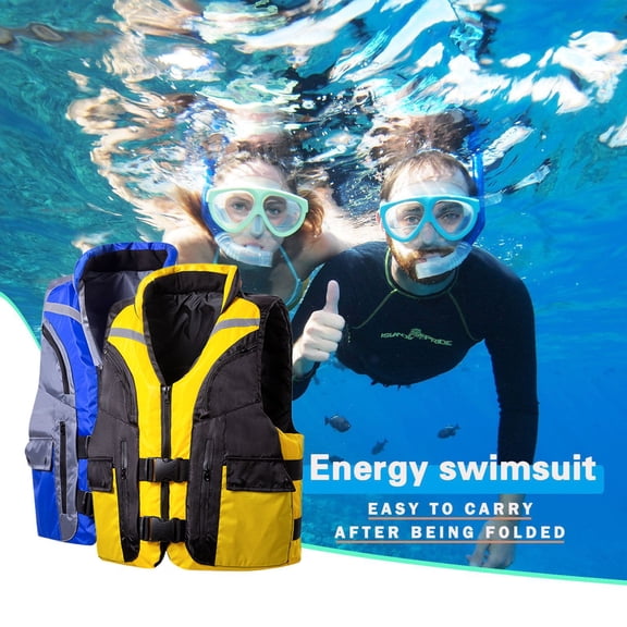WANGJING Life Vests for Adults , Surfing Life Jacket , Coast Guard Approved Life Jackets for Kayak, Boating, Fishing, Paddle Sports