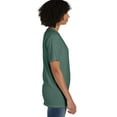 thumbnail image 2 of Hanes Pocket T-Shirt Unisex Garment Dyed Cotton Short Sleeve Tee Crewneck Ringspun Cotton, 2 of 4