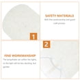 thumbnail image 3 of CIMAXIC 1Set Fabric Lamp Cover White Iron Cloth 10.2X5.5X5.5in for Table Lamp Replacement Home, 3 of 6