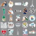 thumbnail image 4 of 1000-Pack Veterinary Stickers, Cute Cartoon Animal Doctor Doodle Waterproof Vinyl Decals for Phone Case, Laptop, Journal, Water Bottle & Luggage, 4 of 6