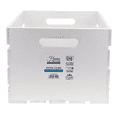 thumbnail image 4 of Leisure Arts Good Wood Wooden Crate, Wood Crate White, Crates For Display, Crates For Storage, Wooden White Finish, 18" X 12.5" X 9.5", 4 of 4
