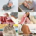 thumbnail image 6 of Momcozy Muslin Swaddle Blanket, Toddler Soft Receiving Swaddle 4-Pack, Breathable, Unisex for Boys and Girls, 6 of 13