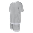 thumbnail image 3 of Tiijoy Toddler Boys Casual Outfits Kids 2Pcs Short Sleeve T-Shirt Shorts Set, Sizes 3-4, 3 of 8