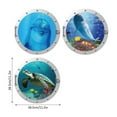 Zenghuiiii Ocean Sea Turtle Bathtub Creative Sticker Bathroom Wall ...