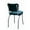 Green/White, variant on Richardson Seating Retro Diner Side Chair-Color:Royal Blue/White,Seat Type:Box Seat