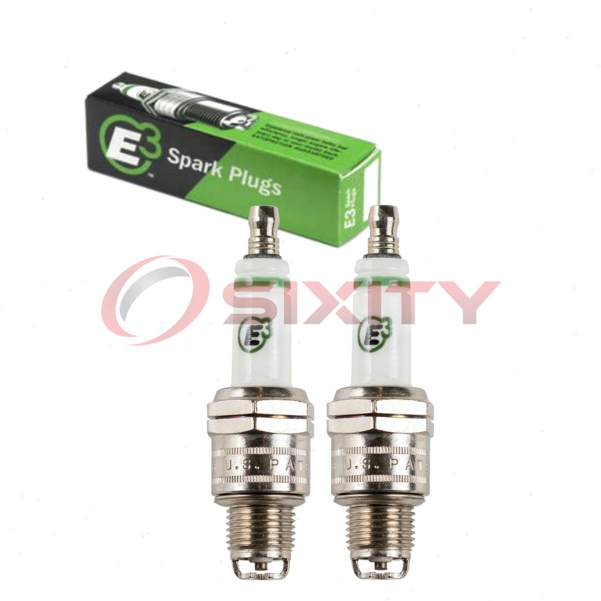 2 pc E3.32 E3 Spark Plugs compatible with 1052 1090 1092 1098 1113 1134 1157 1207 1466 1468 1503 1507 154 2129 2633 2634 3070 3072 3073 3074 3268 327 328 3311 3419 3511 3579 3725 3922 4022 4024 4025