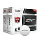 thumbnail image 3 of Pelotas de golf Wilson ZIP Double Dozen, 24 unidades, color blanco, 3 of 4