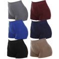 thumbnail image 2 of Men's Seamless Boxer Brief Stretchable Underwear 6-pcs Set, Assorted Colors, 2 of 2