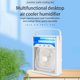 thumbnail image 2 of Aire Acondicionado Ventidor Humidificador USB 3 Velocidades Para El Hogar Habitación Pequeña Coche Sunnimix ventilador de aire acondicionado, 2 of 8