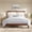 Espresso, variant on Queen Size Solid Wood Platform Bed with Beige Velvet Upholstered Headboard, Black Wood Frame for Bedroom, No Box Spring Needed