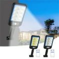 thumbnail image 1 of Fiudx Aplique Solar de Pared para Exterior, Lámpara Led Cob con Sensor Impermeable, Rotación Ajustable de 90°, Detección de Movimiento, Control Remoto, Ideal para Caminos de Jardín y Patios de Villas, 1 of 7