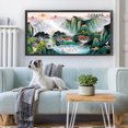 thumbnail image 2 of Hilo Bordado Kit Punto Cruz Con Paisaje Impreso 11CT Arte 150x70cm, 2 of 9