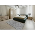 thumbnail image 4 of Ahgly Company Indoor Rectangle Patterned Sonic Silver Gray Area Rugs, 5' x 7', 4 of 6