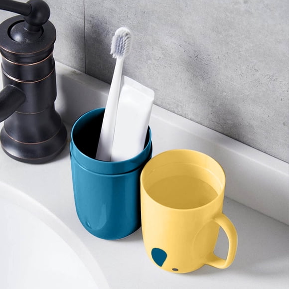 Rangement pour Textiles de Maison – Gobelet Organisateur de Brosses à Dents de Voyage Pratique pour des Articles de Toilette Portatifs et Sécuritaires, Accessoire de Voyage Léger et Multifonction