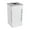 White, variant on Ex-Cell Kasier RC-KDSQ-R BT-WHT 24 gal Kaleidoscope Black Tie Series Square Recyclable Bins, White