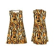 thumbnail image 7 of Uemuo Zebra Pattern Women’s Sleeveless Dress – Casual Summer A-Line Dress, Stylish and Comfortable Sundress for Hot Weather, 7 of 7