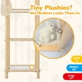 thumbnail image 3 of Organizador de almacenamiento de animales de peluche Auoleru, jaula de madera para zoológico, 3 of 5