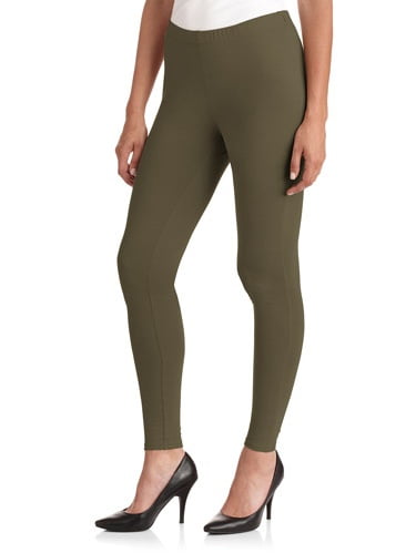 green wide leg trousers