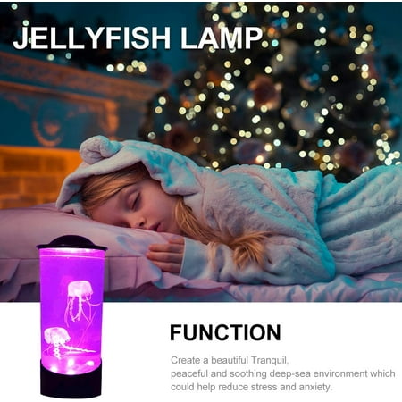 Usb Jellyfish Lamp Led Lava With 3 Color Changing Light Mini Aquarium Night Electric Round Tank Mood For Kids Living Room Bedroom Desktop Decor Canada Usb Jellyfish Lamp Led Lava, Can Lava Lamps Help With Anxiety