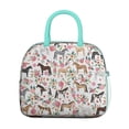 thumbnail image 2 of Reusable Horse Lnsulated Lunch Bag for Women & Men-Leakproof Water-Resistant Cooler Tote,Large Capacity(10.6x8.7x6.3in)for Work,Office,Travel,Picnic,Beach., 2 of 7