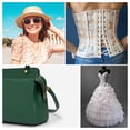 thumbnail image 5 of Uxcell varilla para coser, 1 paquete de 5 yardas de varilla de corsé de poliéster de alta densidad de 10mm para vestido de novia, vestido de novia blanco, 5 of 5