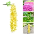 thumbnail image 2 of Artificial Lilac Flowers Garland, Ongmies 1Pc Wisteria Hanging Flowers, Silk Wisteria Artificial Flowers Garland Vines Fake Hanging Flowers Decoration for Wedding Flower Wall Backdrop Centerpieces, 2 of 9