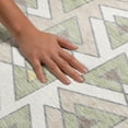 thumbnail image 3 of Addison Rugs Mayfield Premium Machine Washable Transitional Geometric Ivory Rectangle Rug, 3' x 5', 3 of 9