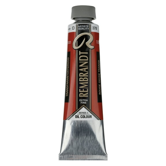Rembrandt Artists' Oil Color, 40ml, Transparent Oxide Red