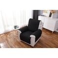 thumbnail image 3 of SHAR Recliner Sofa Cover Pet Couch Protector Anti-Soil Couch Protector (Black), 3 of 5