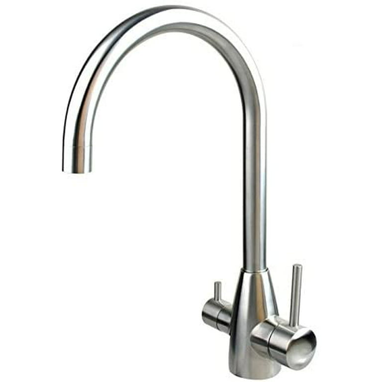 Waterlux Wl-304Sts Stainless Steel Finish Deluxe 3-Way Kitchen Faucet For  Reverse Osmosis System Lead Free - Walmart.Com
