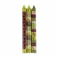 thumbnail image 3 of Nobunto PCGB1KIL Handmade & Fair Trade Hand Painted Candles in Kileo Design with Three Tapers, 3 of 4