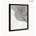 thumbnail image 2 of Wynwood Studio Flowing Tide Framed Boho Minimalist Abstract Prints, 15" x 21", Black Satin Flat Frame, 2 of 7