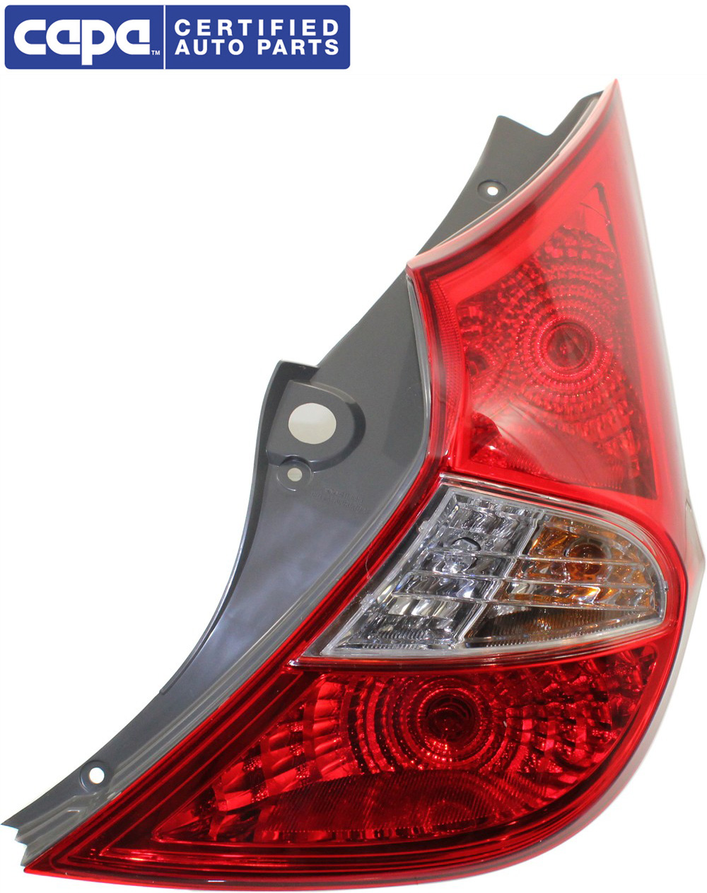 Tail Light Compatible With 2012-2017 Hyundai Accent Right Passenger With  bulb(s) CAPA Certified