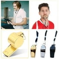 thumbnail image 2 of Radiance 1X Steel Metal Sports Whistle Very Loud Whistle Rope V9J3 W8C6 with, 2 of 8