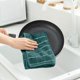thumbnail image 5 of Juego de 6 paños de cocina de microfibra de 45 x 65 cm (17,72 x 25,59 pulgadas), ultrasuaves y absorbentes para un secado rápido y tareas de limpieza del hogar (verde)., 5 of 8