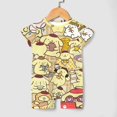 thumbnail image 4 of Pompompurin Baby Boy Girl Romper Short Sleeve Cotton Bodysuit Outfits Jumpsuit Summer One Piece Clothes, 4 of 8
