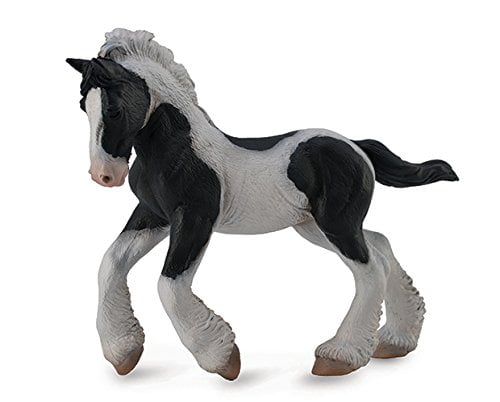 Breyer CollectA 88779 Gypsy mare black/white exceptional well made <>< 