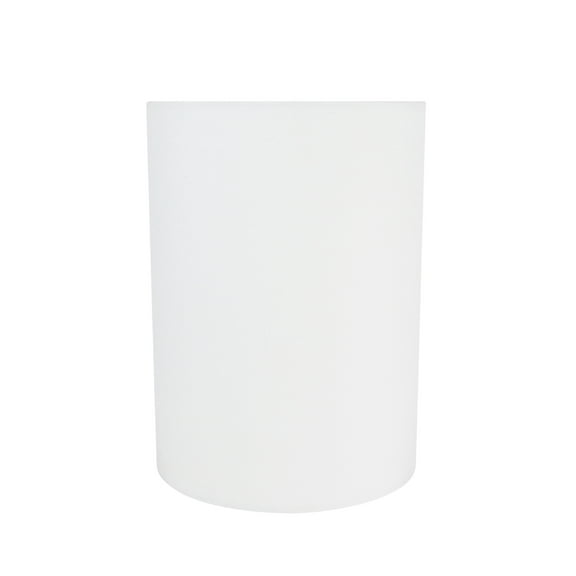 Aspen Creative 32133 Transitional Drum (Cylinder) Shape Spider Construction Lamp Shade in Off White, 8" wide (8" x 8" x 11")