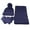 Navy, variant on Bmisegm Winter Hat Scarf Gloves and Ear Warmer Warm Knit Hat Screen Gloves Set Winter Neck Scarves for Women Winter Scarf for Women Pink One Size