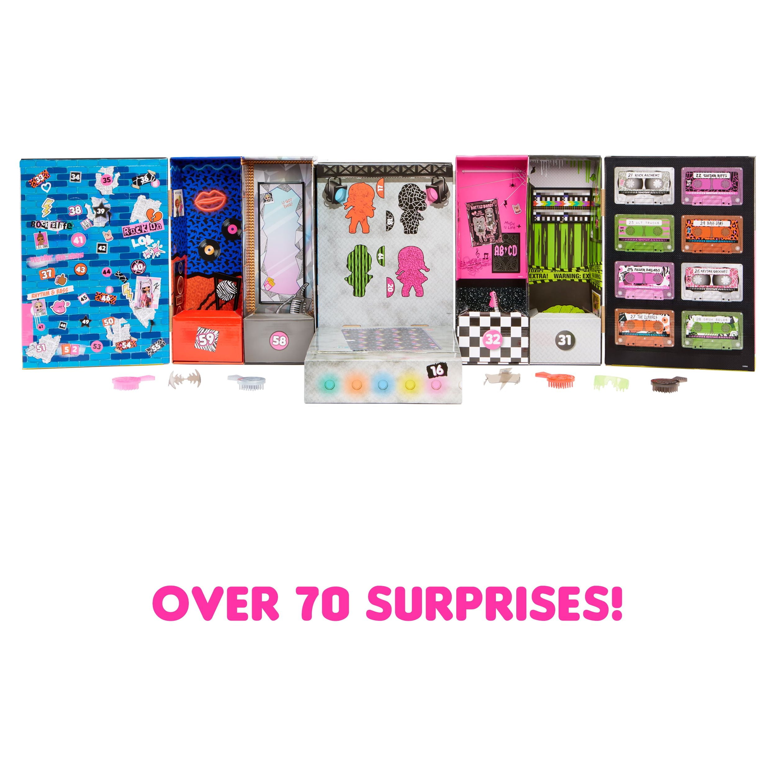 Best Buy: L.O.L. Surprise! O.M.G. Remix Super Surprise – 70+ Surprises, 4  Fashion Dolls & 4 Dolls 567172