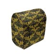 thumbnail image 1 of Yellow Damask Stand Mixer Cover, Renaissance Pattern Inspired Wave Shaped Leaves, Kitchen Appliance Organizer Bag Cover with Pockets, 5 Quarts, Dark Green Yellow, by Ambesonne, 1 of 4